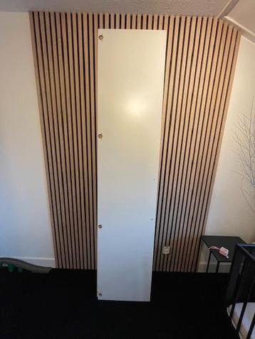 Witte hoogglans IKEA Pax deur 229x50 cm - afbeelding 3