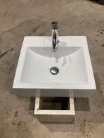 Wasbak met kraan wit, Huis en Inrichting, Ophalen, 50 tot 100 cm, Zo goed als nieuw, Minder dan 100 cm