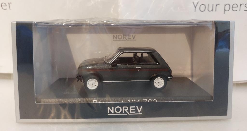 Norev 1:43 Peugeot 104 ZS2 1979 vulcain grey nieuw, Hobby en Vrije tijd, Modelauto's | 1:43, Ophalen of Verzenden, Nieuw, Auto