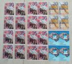 Nederland : Amsterdam 700 jaar 1975 4 blokken+2 strips pfris, Postzegels en Munten, Postzegels | Nederland, Verzenden