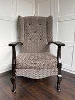Zwart witte fauteuil, Huis en Inrichting, Fauteuils, Ophalen, Minder dan 75 cm, Zo goed als nieuw, Stof