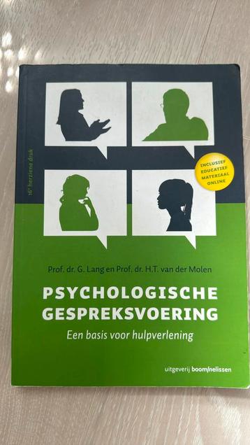 Psychologische gespreksvoering beschikbaar voor biedingen