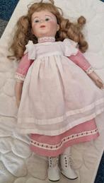 Antiek Porseleinen Pop - 55 cm, Verzamelen, Poppen, Ophalen of Verzenden, Gebruikt, Pop