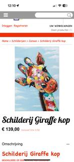 Giraffe, Ophalen, Zo goed als nieuw, Wanddecoratie