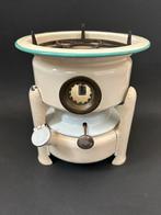 1-Pits Creme gekleurd Petroleumstel, Antiek en Kunst, Ophalen of Verzenden