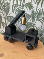 Handgemaakte lamp takelwagen, Ophalen, Zo goed als nieuw, Lamp