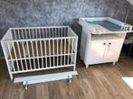 Commode en ledikant (IKEA - Sundvik), Kinderen en Baby's, Kinderkamer | Commodes en Kasten, Ophalen, Gebruikt, 50 tot 70 cm, 100 cm of meer
