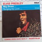 Elvis Presley - Way Down - Duitse single, Cd's en Dvd's, Vinyl Singles, Ophalen of Verzenden, Zo goed als nieuw