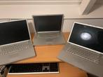 3x macbook (2x powerbook g4 en 1x macbook pro), Gebruikt, 2 tot 3 Ghz, 13 inch, Ophalen
