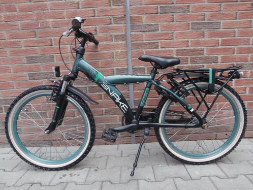 Mooie Loekie Snake 22 inch met 3 versnellingen. Petrol, Fietsen en Brommers, Fietsen | Jongens, Gebruikt, 22 inch, Handrem, Versnellingen