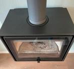 Wanders square 60 black edition hanghaard houtkachel, Huis en Inrichting, Ophalen, Gebruikt, Houtkachel, Hangend