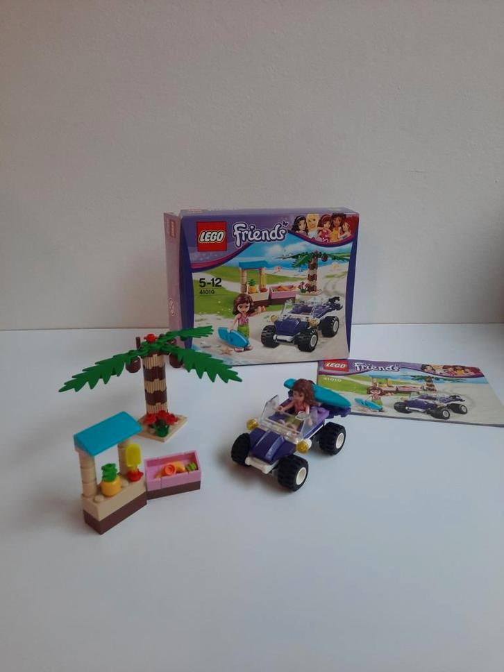 Lego friends 41010, Olivia's strandbuggy, compleet met doos, Kinderen en Baby's, Speelgoed | Duplo en Lego, Zo goed als nieuw