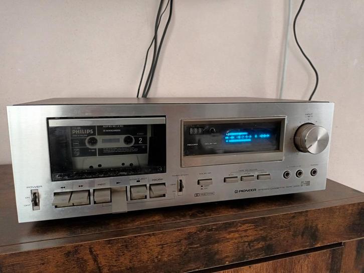 Pioneer CT-F600 Stereo Cassette Deck, Audio, Tv en Foto, Cassettedecks, Dubbel, Overige merken, Tape counter, Ophalen