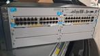 2x HP Enterprise switch E5406 incl SFP+ modules, Computers en Software, Netwerk switches, Gebruikt, Ophalen of Verzenden