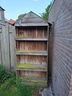 Houten tuinkast, Ophalen, Zo goed als nieuw, Hout