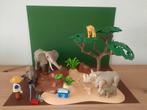 Playmobil Savanne met olifanten en neushoorns 5417, Kinderen en Baby's, Speelgoed | Playmobil, Complete set, Ophalen of Verzenden