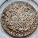 10 cent 1918 en 1919, Setje, Zilver, Ophalen of Verzenden, 10 cent
