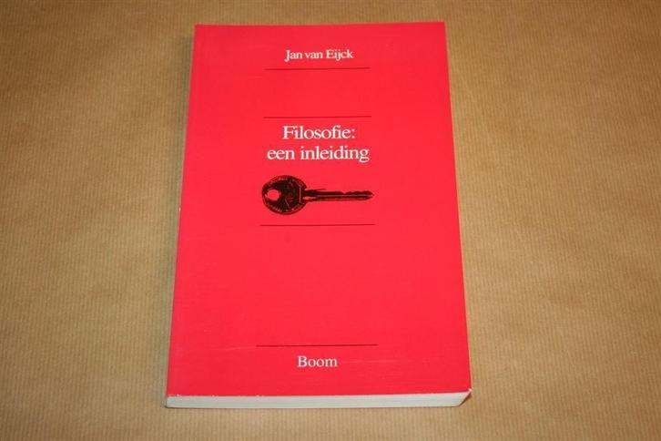 Filosofie, een inleiding. Jan van Eijck, Boeken, Filosofie, Gelezen, Algemeen, Ophalen of Verzenden