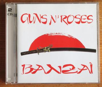 Dubbel CD Guns N Roses: Banzai ( live concert 1992 Tokyo ) beschikbaar voor biedingen
