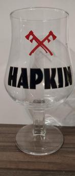 Hapkin Bierglazen 4 stuks, Ophalen of Verzenden, Nieuw, Glas of Glazen, Overige merken