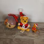 Winnie de Poeh Kerst Ornamenten en Knuffels, Verzamelen, Disney, Ophalen of Verzenden, Winnie de Poeh of vrienden, Gebruikt, Beeldje of Figuurtje