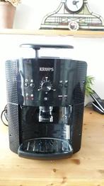 Krups koffiebonen machine met stoompijpje voor melkopschuime, Witgoed en Apparatuur, Koffiezetapparaten, Gebruikt, 10 kopjes of meer