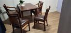 Eethoek, Huis en Inrichting, Complete eetkamers, Ophalen, Gebruikt, 4 tot 6 stoelen