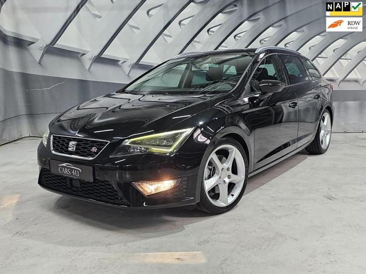 Seat Leon ST 1.8 TSI FR alcantara autom, 179pk, Auto's, Seat, Bedrijf, Te koop, Leon, ABS, Adaptive Cruise Control, Airbags, Airconditioning