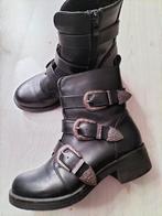Enkel laarzen schoenen dames, Zwart, Lage of Enkellaarzen, Ophalen of Verzenden, Zo goed als nieuw