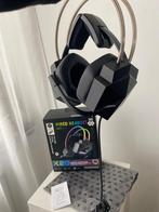 ONIKUMA X20 Pro RGB Gaming Headset --SRS Microfoon PS5/PC, Computers en Software, Nieuw, On-ear, Volumeregelaar, Bedraad