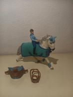 Schleich 18 paarden en zadels, Verzamelen, Speelgoed, Ophalen of Verzenden, Zo goed als nieuw