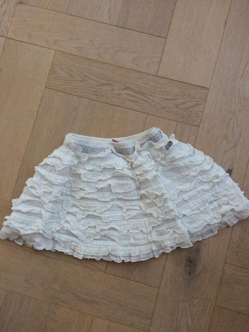 Superschattig wit gevoerd rokje Jilly maat 104 - zgan, Kinderen en Baby's, Kinderkleding | Maat 104, Zo goed als nieuw, Meisje