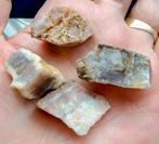 Ruwe Agaat, Kwarts, Calciet klein Italië, Ophalen of Verzenden, Mineraal