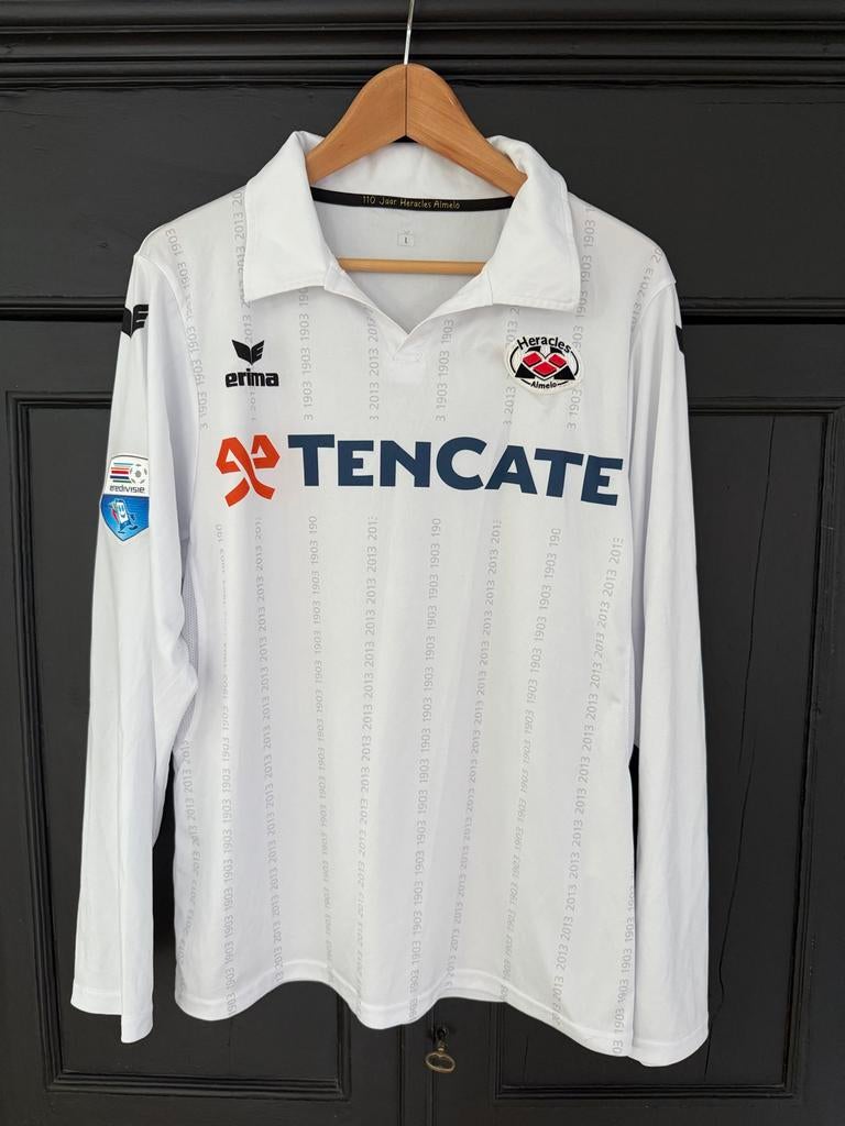 Matchworn Shirt Heracles Almelo Eredivisie, Maat L, Ophalen of Verzenden, Gebruikt, Shirt