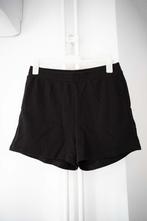 Korte zwarte broek joggingstof H&M maat M, Maat 38/40 (M), H&M, Kort, Verzenden