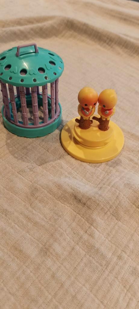 Vintage Littlest Pet Shop Love Birds, Verzamelen, Poppetjes en Figuurtjes, Zo goed als nieuw, Ophalen of Verzenden