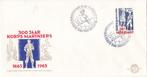 Nederland FDC E77 – 300 jaar Korps Mariniers – NVPH 855, Postzegels en Munten, Postzegels | Eerstedagenveloppen, Verzenden, Onbeschreven