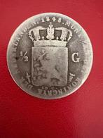 Nederland 1/2 gulden 1848 - zilver, Ophalen of Verzenden, Koning Willem II, 1 gulden, Zilver