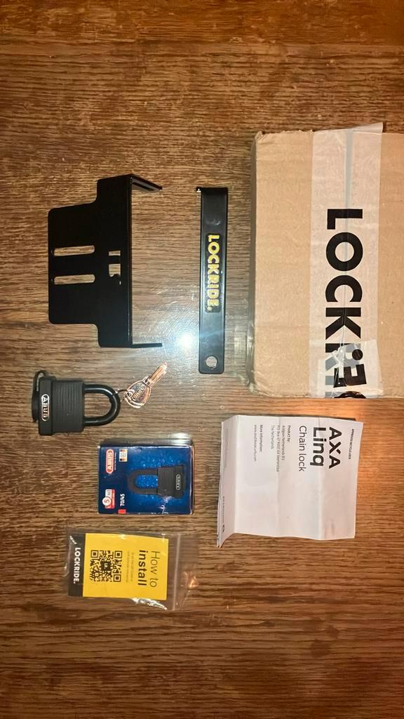 LOCKRIDE E-Type for Bafang + ABUS Expedition, Fietsen en Brommers, Fietsaccessoires | Fietsaccu's, Zo goed als nieuw, Ophalen of Verzenden