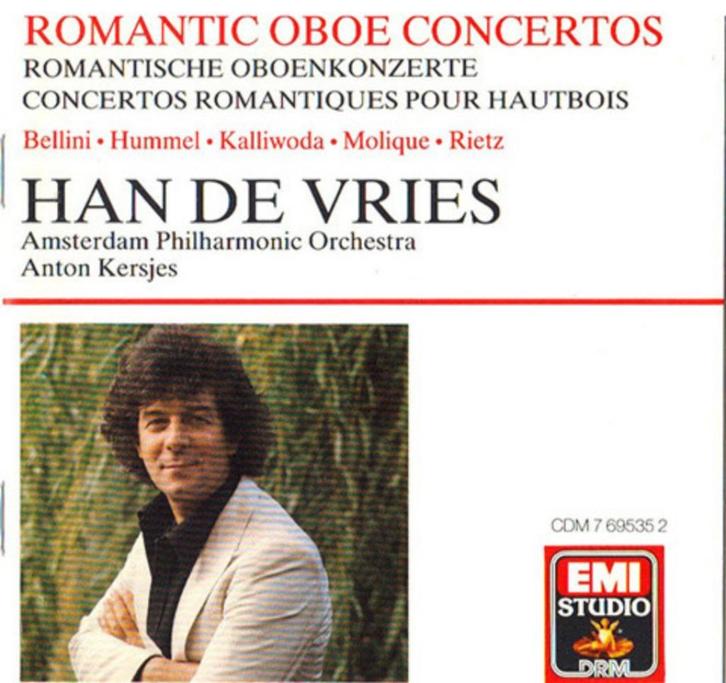 Romantische hoboconcerten /, Cd's en Dvd's, Cd's | Klassiek, Gebruikt, Orkest of Ballet, Romantiek, Ophalen of Verzenden