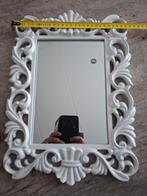 Witte sierlijke spiegel barok spiegel nieuw, Minder dan 50 cm, Nieuw, Ophalen of Verzenden, Minder dan 100 cm