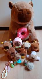 Capybara verzameling knuffels en sleutelhangers, Ophalen of Verzenden, Nieuw, Overige typen