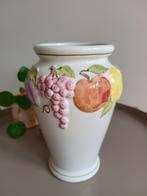 Prachtige mediterraanse vaas met vruchten | uit Italië, Minder dan 50 cm, Ophalen of Verzenden, Zo goed als nieuw, Overige kleuren