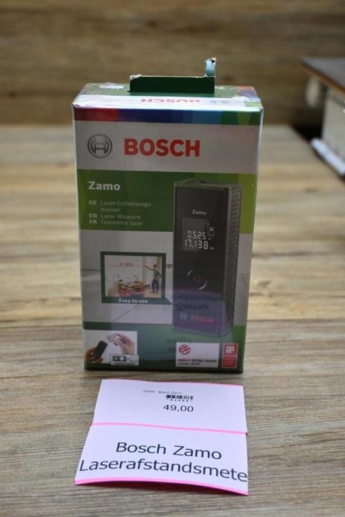 Bosch Zamo laserafstandsmeter NIEUW, Doe-het-zelf en Verbouw, Meetapparatuur, Nieuw, Ophalen of Verzenden