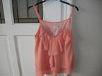 leuk oranje zomer topje siersteentjes merk giorgia maat 40, Kleding | Dames, Maat 38/40 (M), Oranje, Ophalen of Verzenden, Zo goed als nieuw
