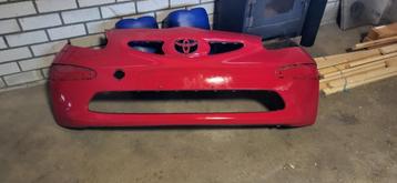 voorbumper Toyota aygo 2008 rood beschikbaar voor biedingen