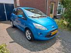 Ford Ka 1.2 51KW 2010 Blauw, Voorwielaandrijving, Stof, 4 cilinders, Origineel Nederlands