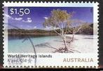 272 Australië 2025 World Heritage Islands, Verzenden, Gestempeld