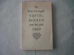 Cpnb- (164) de best verzorgde 50 boeken van het jaar 1960, v, Ophalen of Verzenden, Zo goed als nieuw