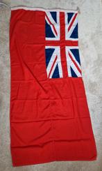 Rode vlag met Union Jack 138 x 66 cm, Diversen, Vlaggen en Wimpels, Ophalen of Verzenden, Nieuw